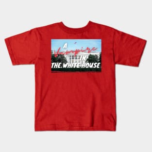 A Vampire in the White House! Kids T-Shirt